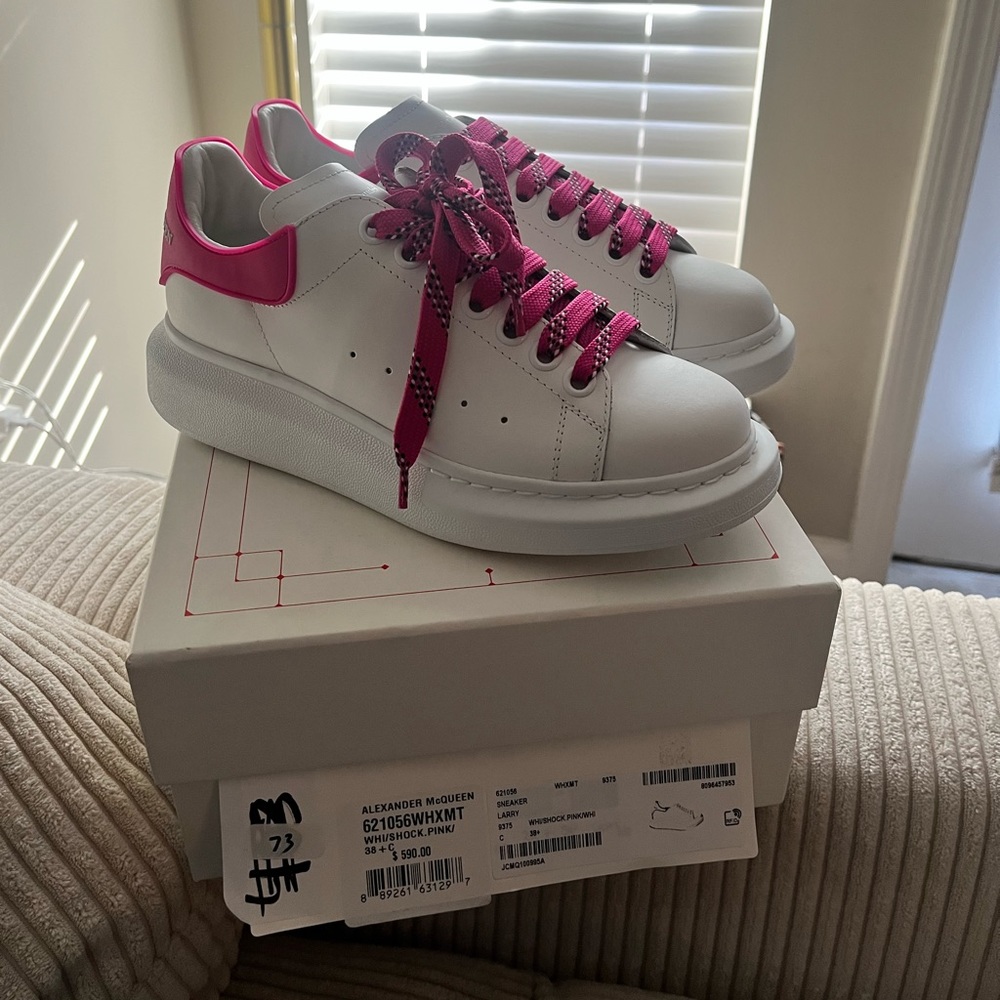 Hot Pink Alexander McQueen Sneaker